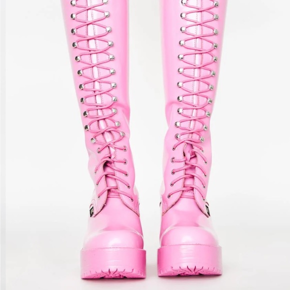 Roc Boots Australia platform Pink Lash Boots - Picture 6 of 8